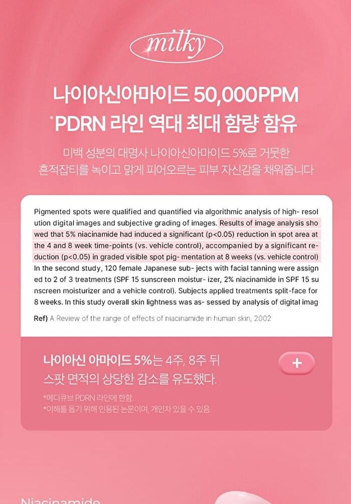 PDRN Pink Niacinamide Milky Toner - 150ml