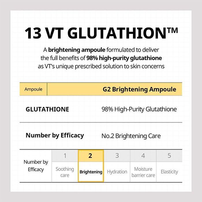 Vt G2 Brightening Ampoule - 30ml