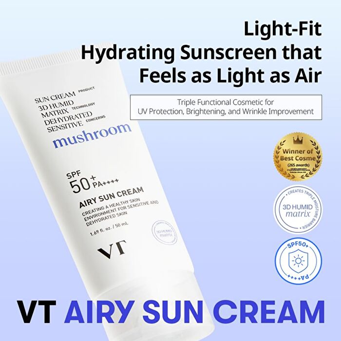 Vt Airy Sun Cream - 50ml