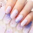 Moonlight Sakura Nail Art Stickers - 24 pcs