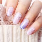 Moonlight Sakura Nail Art Stickers - 24 pcs