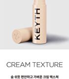 Keyth Cream Touch Concealer Foundation - 2 Colors - #02 Light Beige