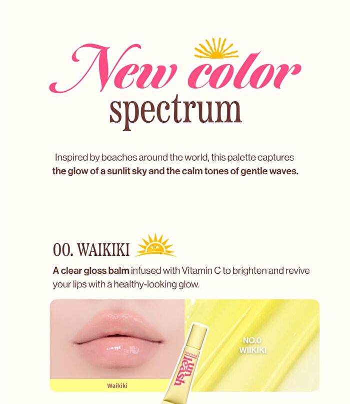 Sunset Dazzle Gloss Balm - 6 Colors - No. 2 Bondi