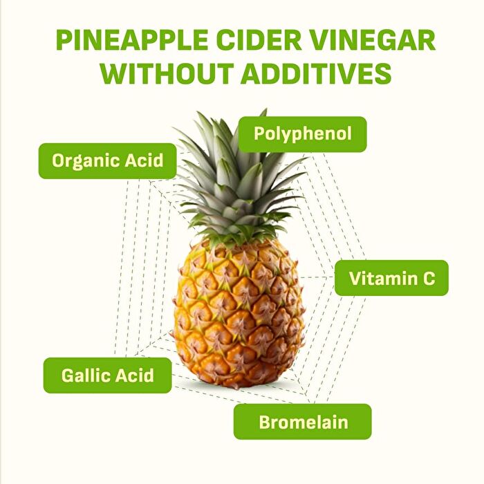 LIVELING Cleanse Pineapple Cider Vinegar - 2 Types - Shine Muscat Flavor