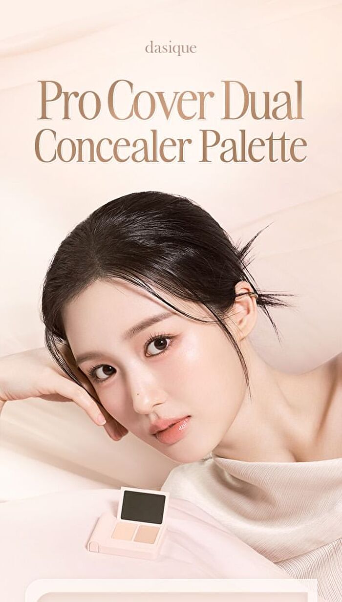 Pro Cover Dual Concealer Palette - 4 Types - #21 Beige