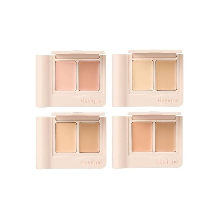 dasique Pro Cover Dual Concealer Palette - 4 Types - #22 Medium