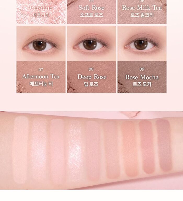 Mini Shadow Palette - 2 Types - Milk Latte