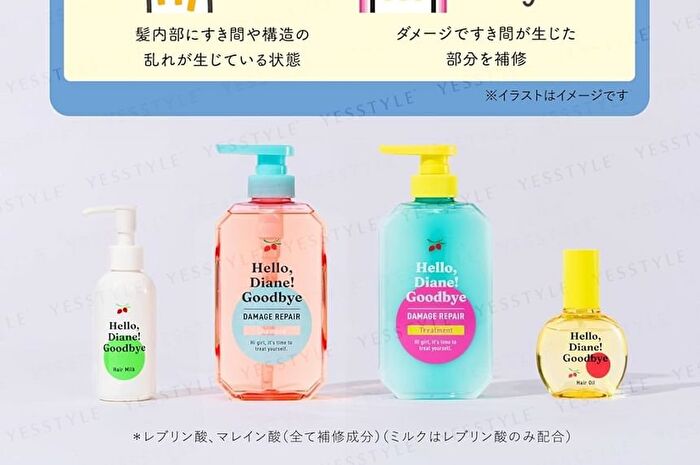 Hello, Diane! Goodbye Damage Repairing Shampoo - 400ml