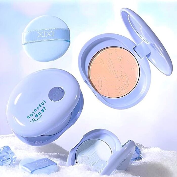 Cloud Island Clear Oil Control Pressed Powder - 3 Colors - #2 Cloudy skin