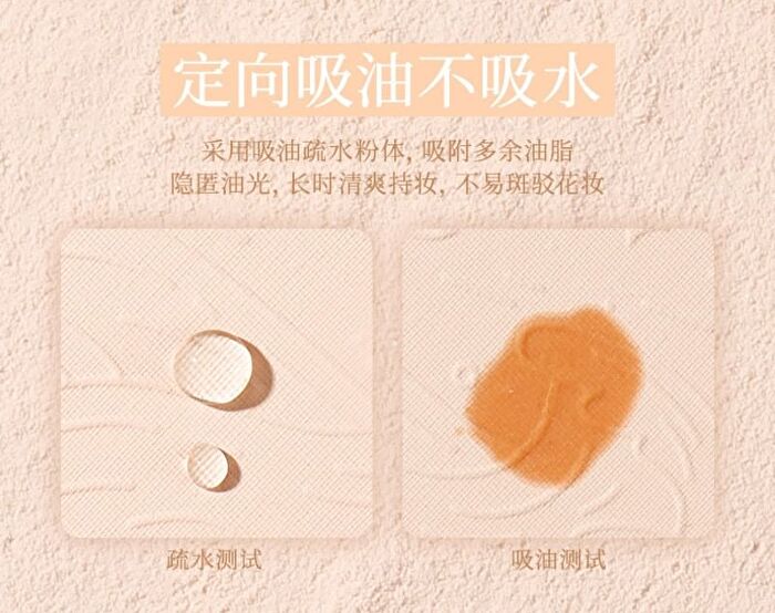 Cloud Island Clear Oil Control Pressed Powder - 3 Colors - #3 Clear white
