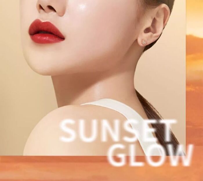 Lansur Ultra Matte Lipstick - 6 Colors - M03# Warm Dusk Orange - 3.6g