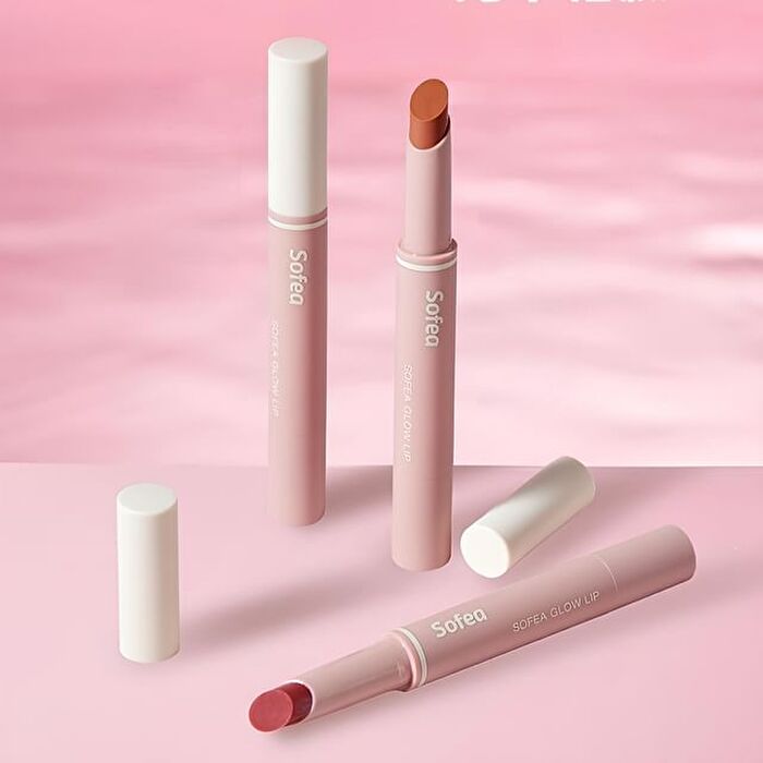 Mirror Lipstick Pen - 6 Colors - 03# Bean Paste Apricot - 1.8g