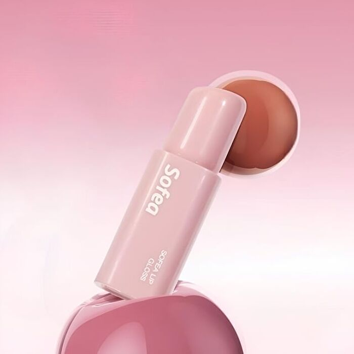 Mirror Watery Lip Gloss - 5 Colors - 03# Milk Tea Dusty Rose - 5g