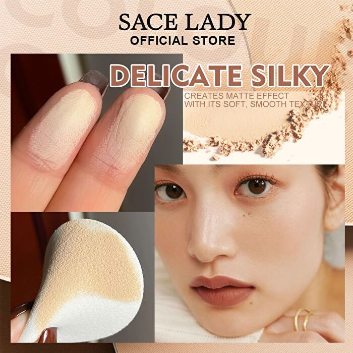 Lasting Waterproof Face Powder - 3 Colors - 02# Natural Beige - 10g