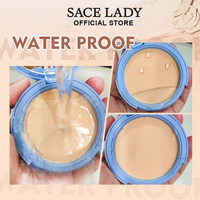 Lasting Waterproof Face Powder - 3 Colors - 02# Natural Beige - 10g
