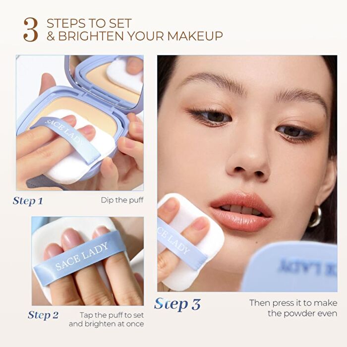 Air-Fit Bluring Face Powder - 4 Shades - B02# Rose - 9.5g