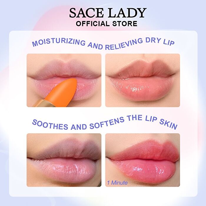 Tinted Lip Balm - 3 Colors - 02# Ambre Noire - 3.5g