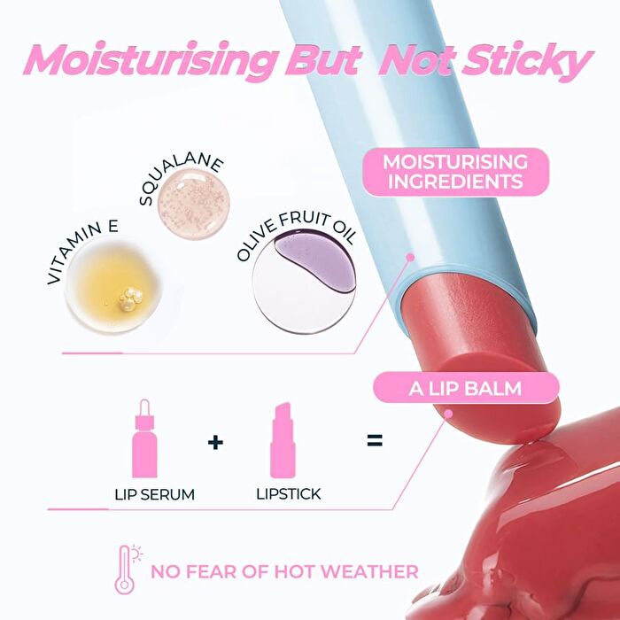 Airy Fresh Glasting Water Tint Lipstick - 7 Colors - G06# - 1.8g
