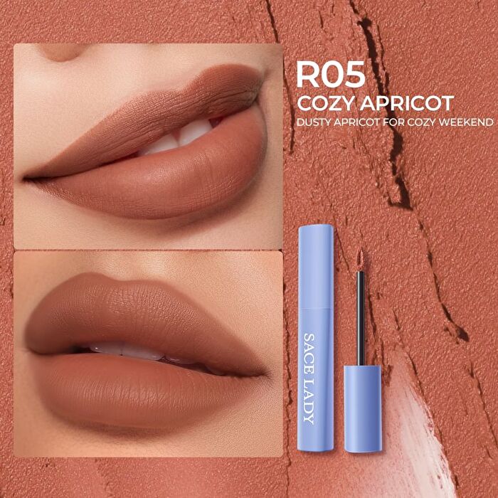 Soulmate Soft Matte Lip Mud - 7 Colors - R06# Maple Kiss - 2g