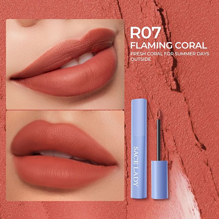 Soulmate Soft Matte Lip Mud - 7 Colors - R06# Maple Kiss - 2g