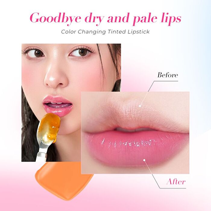 Color Changing Tinted Lipstick - 5 Colors - A01# Born This Way - 3.5g