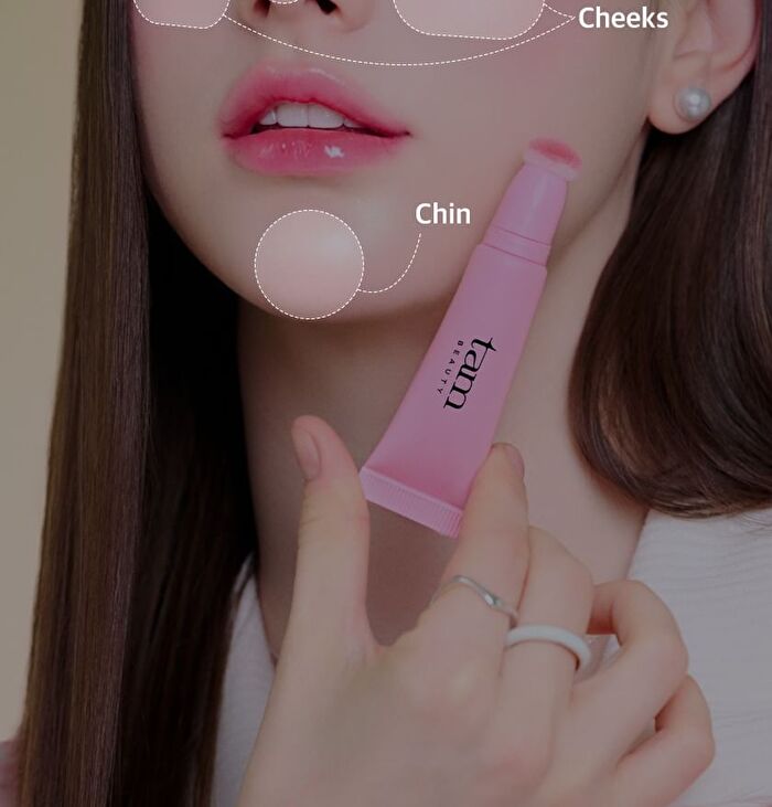 Tam Beauty The Jelly Milky Cheek Blush - 4 Colors - #03 Nude Tea
