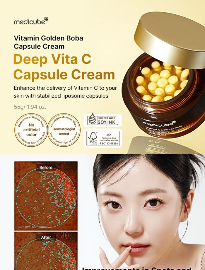Deep Vita C Capsule Cream (EU/UK Packaging) - 55g