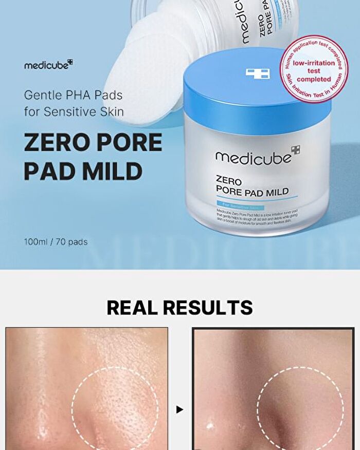 Zero Pore Pad Mild (EU/UK Packaging) - 70 pads