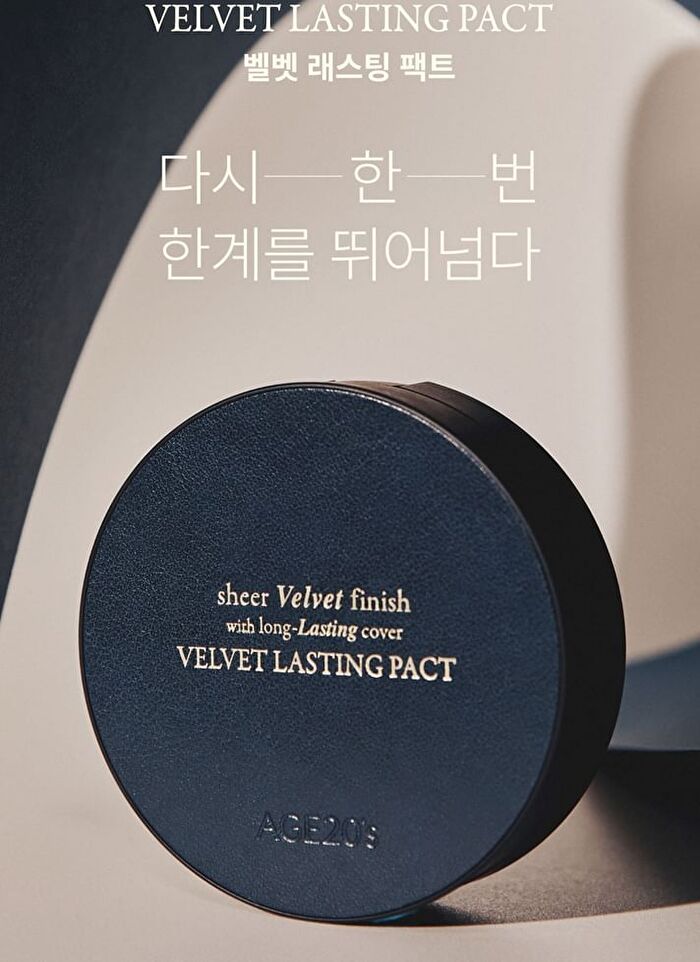 Velvet Lasting Pact Set - 5 Colors - 2025 Version - #19C Pure