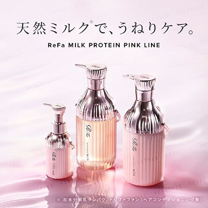 ReFa Milk Protein Pink Anti Frizz Shampoo - 500ml