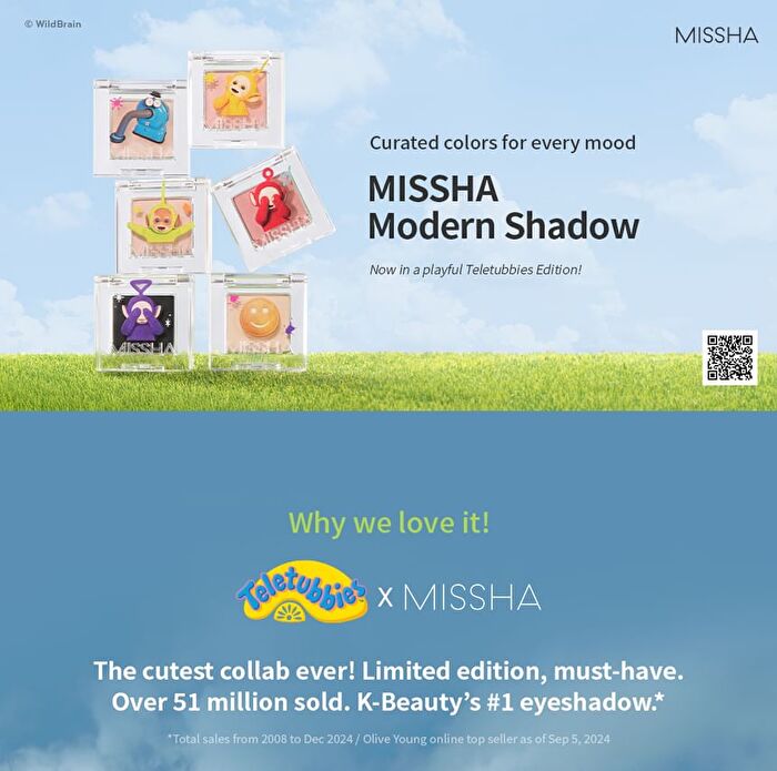 Modern Shadow Teletubbies Edition - 6 Colors - #104 Chic Iris