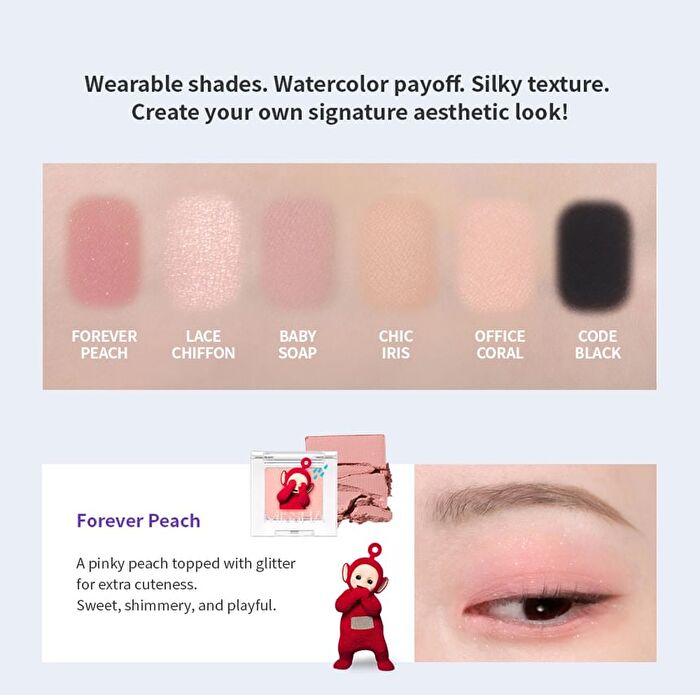 Modern Shadow Teletubbies Edition - 6 Colors - #104 Chic Iris