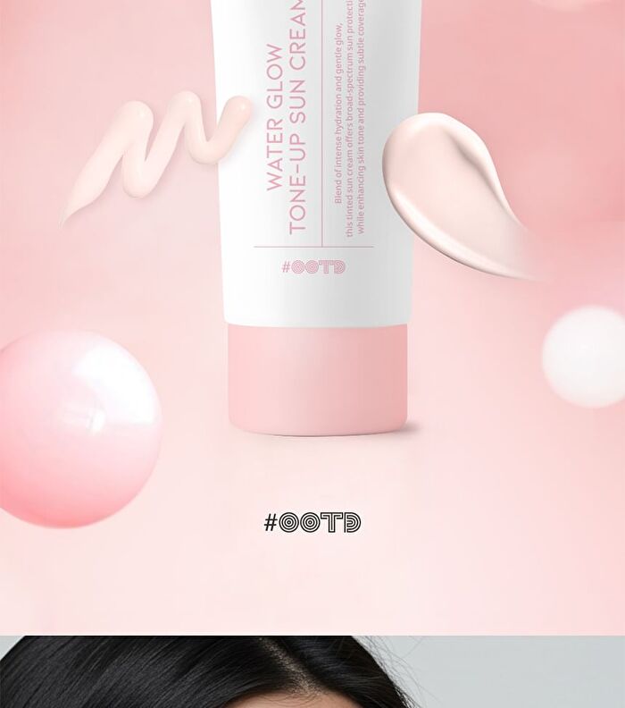 Ootd Water Glow Tone-Up Sun Cream - 50ml