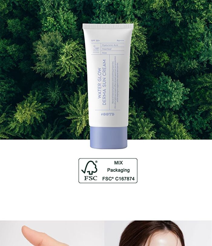 Ootd Water Glow Derma Sun Cream - 50ml