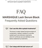 Marshique Enriched Lash Serum Black - 7.5ml