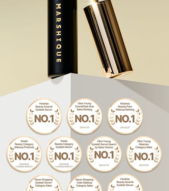 Marshique Enriched Lash Serum Black - 7.5ml