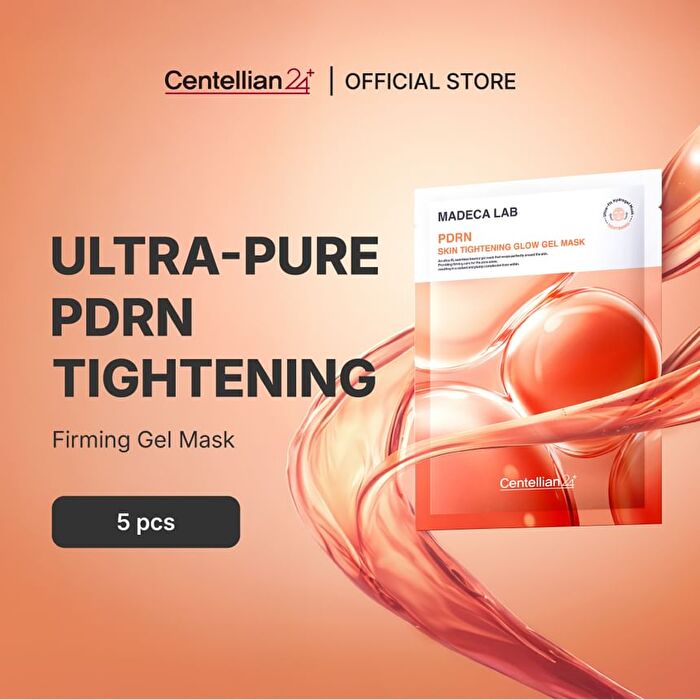 Madeca Lab Glow Gel Mask Set 5 pcs - 2 Types - Hyal Waterfull