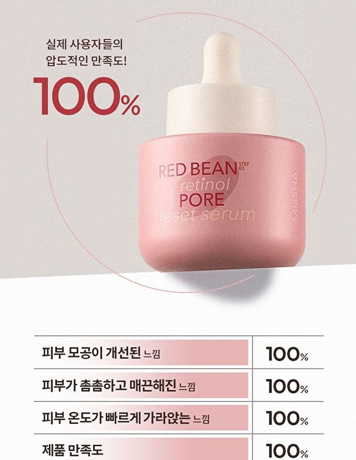 Red Bean Retinol Pore Reset Serum - 30ml