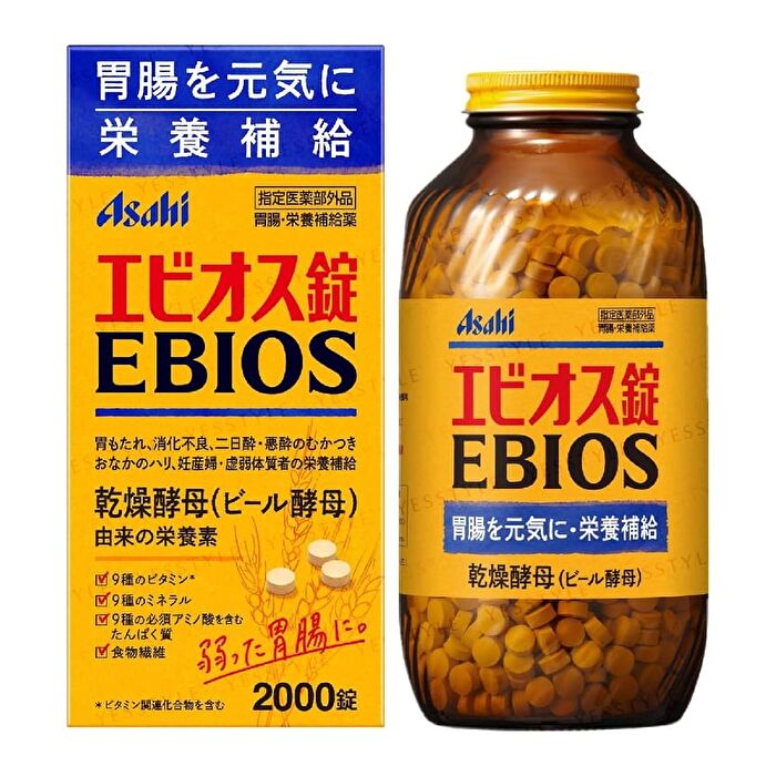 Ebios Tablets - 2000 tablets