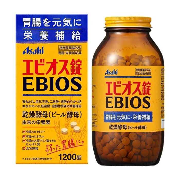Ebios Tablets - 900 tablets