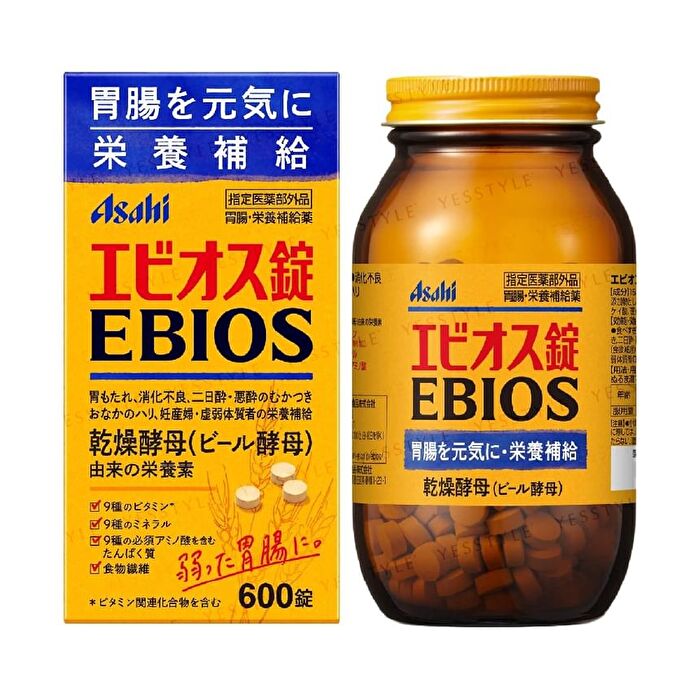 Ebios Tablets - 600 tablets