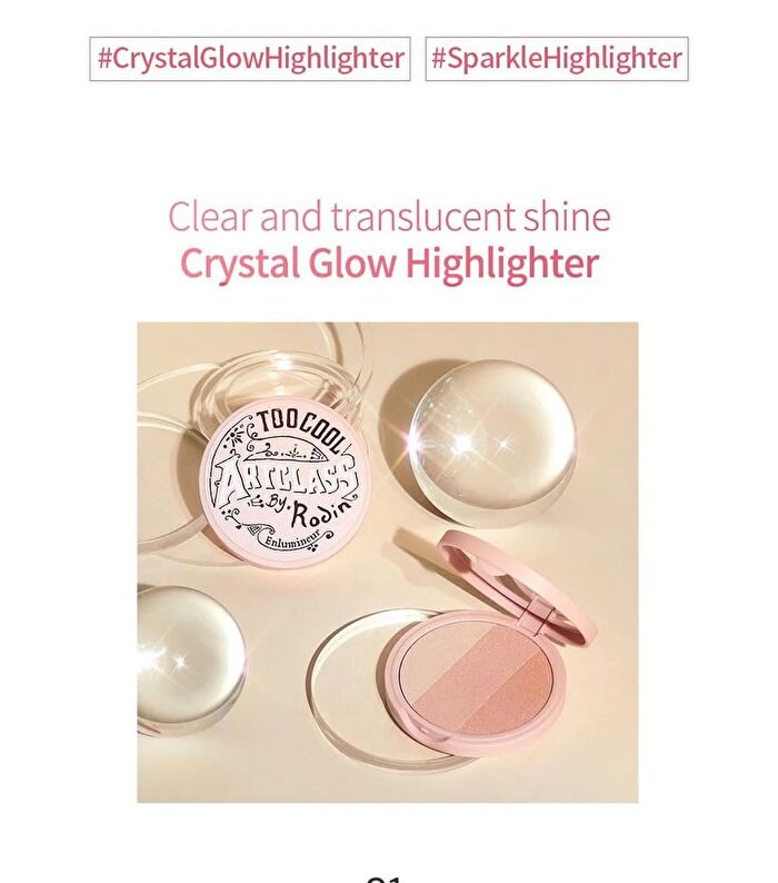too cool for school Artclass By Rodin Highlighter - 3 Types - #03 Bubble Blanc