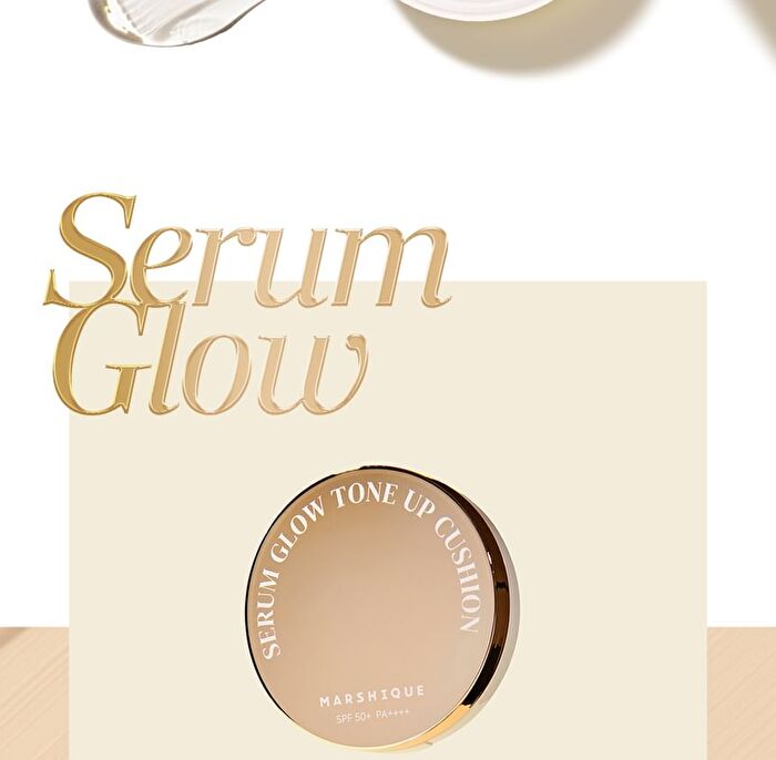 Serum Glow Tone-Up Sun Cushion - 12g