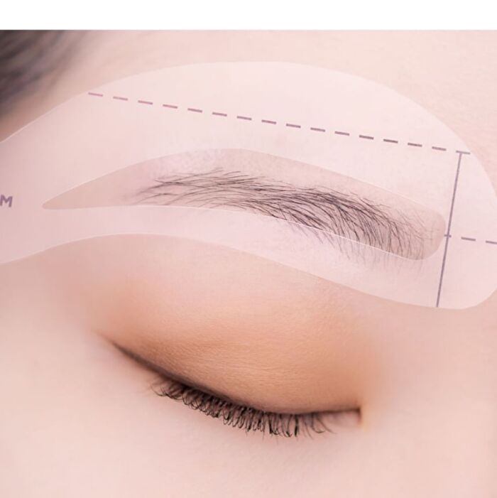Marshique Eyebrow Pro Drawing Guide Set - 10 pcs