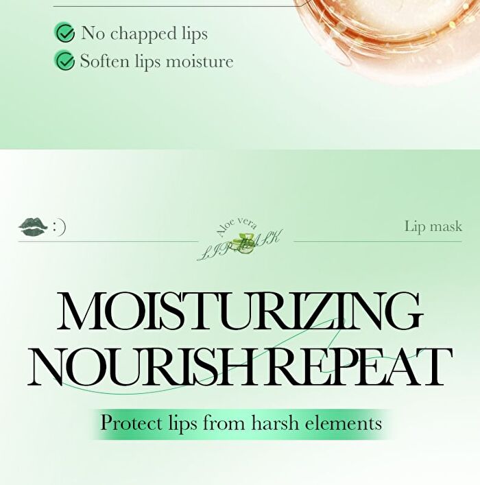 Fayankou Aloe Vera Moisturizing Soft Lip Mask - #Lip Mask