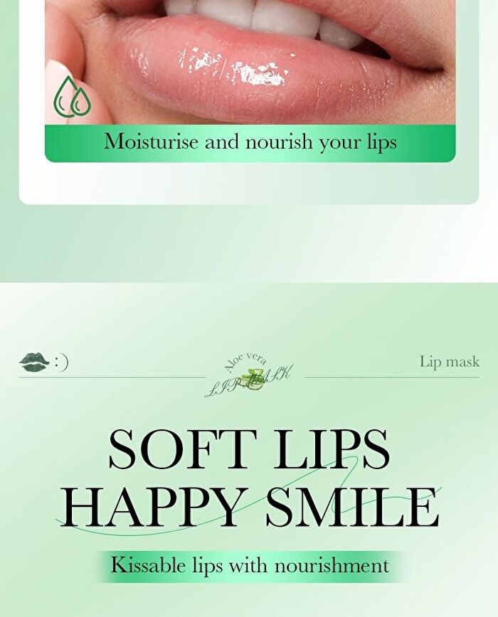 Fayankou Aloe Vera Moisturizing Soft Lip Mask - #Lip Mask