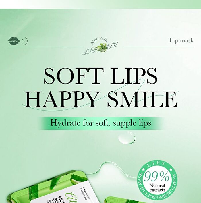 Fayankou Aloe Vera Moisturizing Soft Lip Mask - #Lip Mask