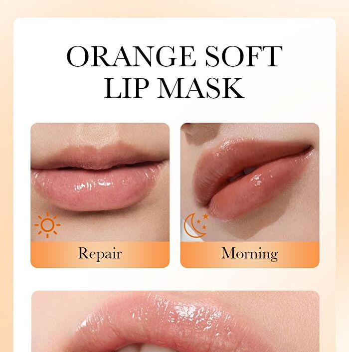 Fayankou Orange Moisturizing Soft Lip Mask - #Lip Mask