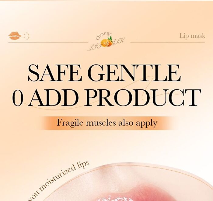 Fayankou Orange Moisturizing Soft Lip Mask - #Lip Mask