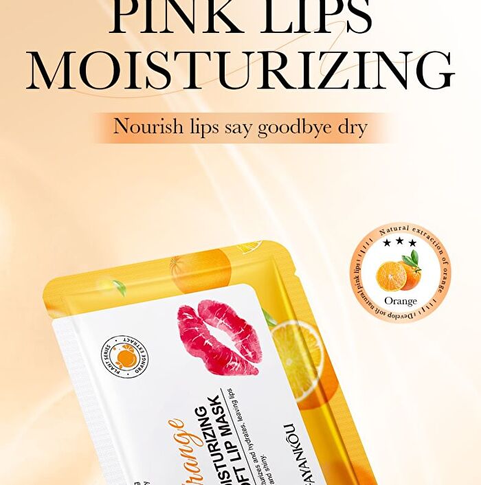 Fayankou Orange Moisturizing Soft Lip Mask - #Lip Mask